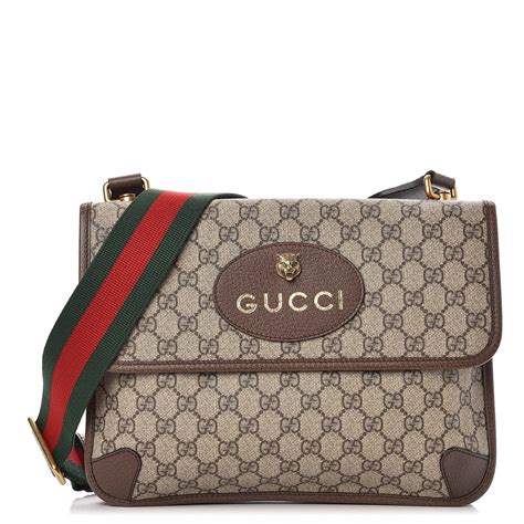 gucci vintage web messenger bag|authentic gucci messenger bag.